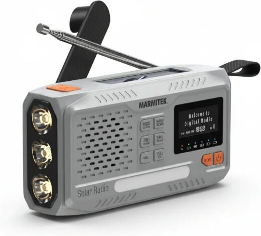 Marmitek RESQ 100 Noodradio DAB radio Grijs - Foto 2