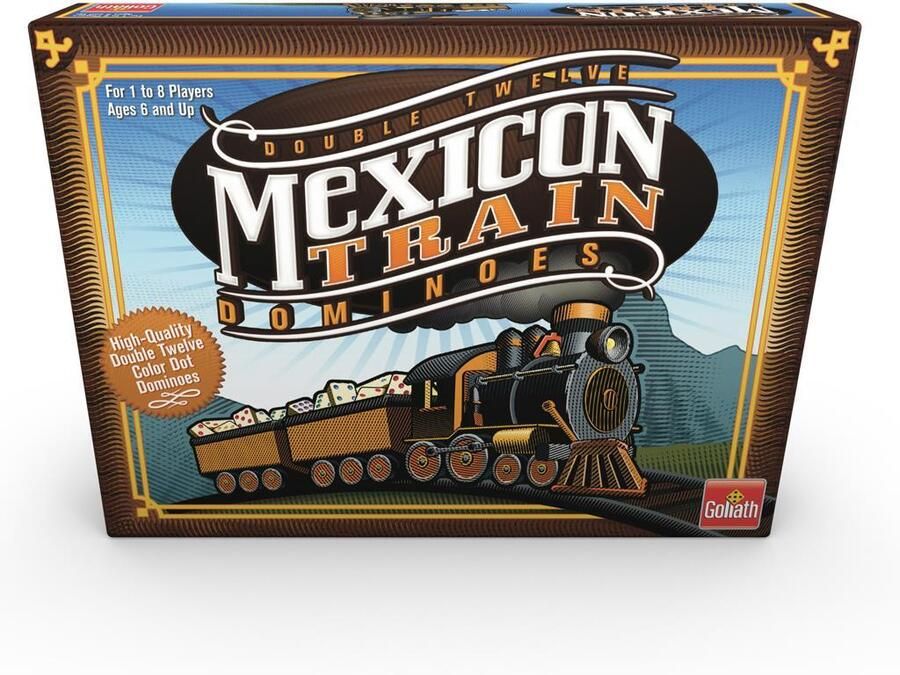 Goliath Mexican Train Dominoes Actiespel Domino - Foto 2