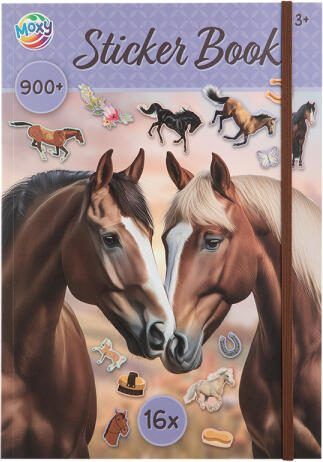 Coppens Paarden stickerboek A4
