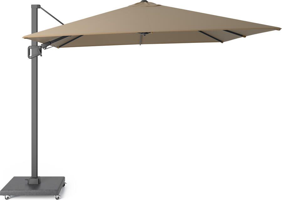 Coppens Platinum Sunset zweefparasol T2 3x3 licht taupe