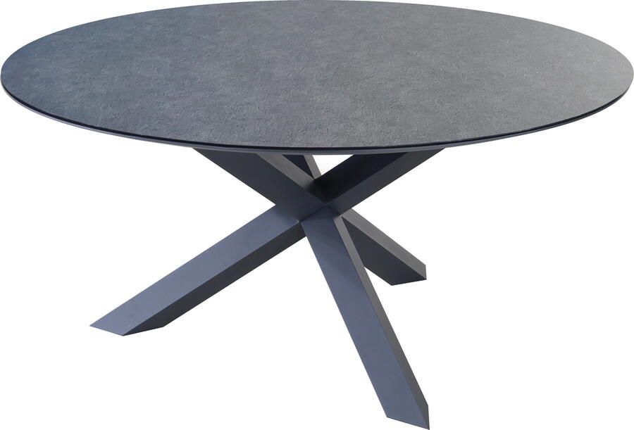 Coppens Rotonda tuintafel 120 cm rond antraciet