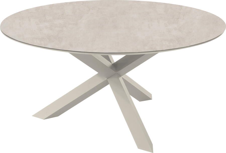 Coppens Rotonda tuintafel 120 cm rond latte light