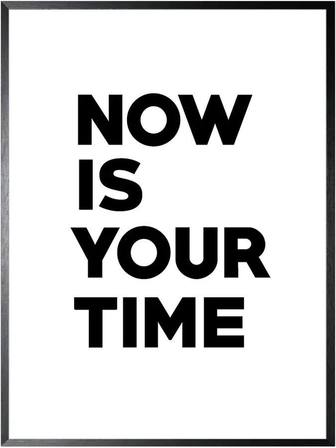 Coppens Schilderij 32x42cm Now Is Your Time
