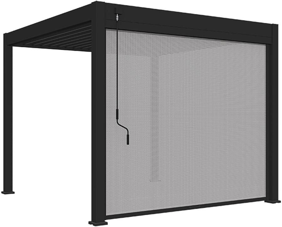 Coppens Screen rolgordijn 300cm voor terrasoverkapping