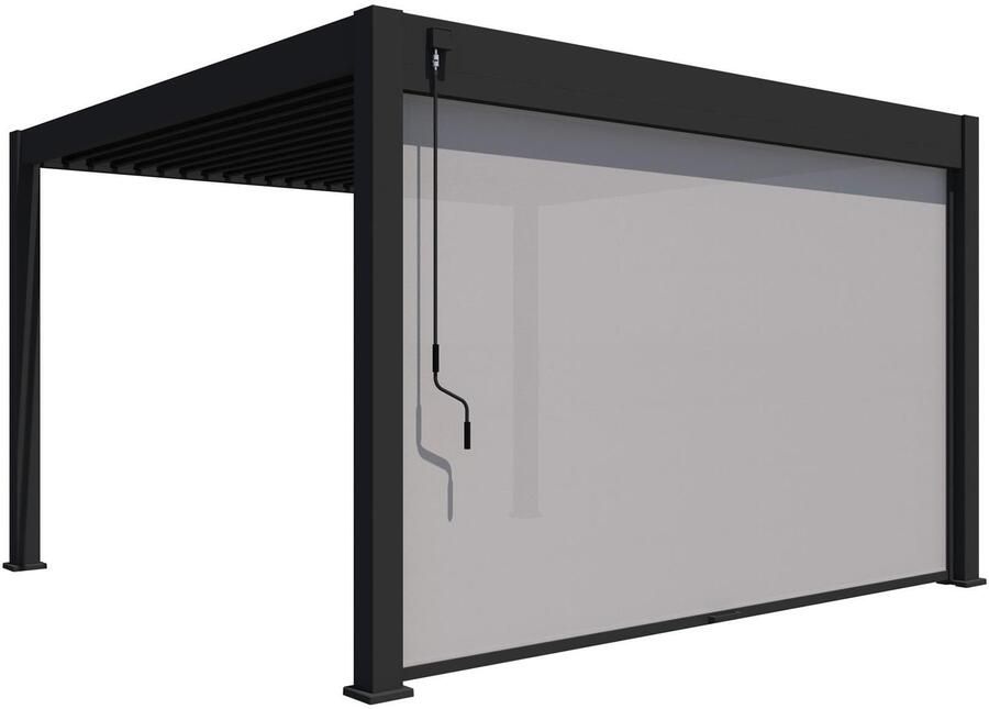 Coppens Screen rolgordijn 400cm voor terrasoverkapping
