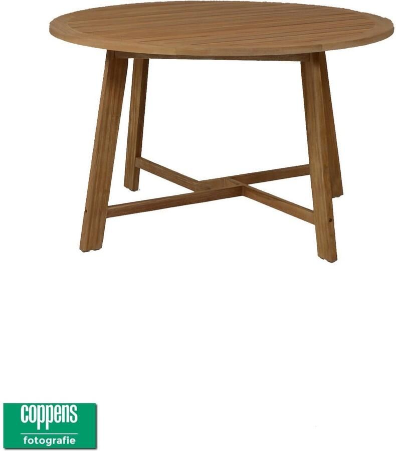 Coppens Teak tafel Alexander 130 cm rond