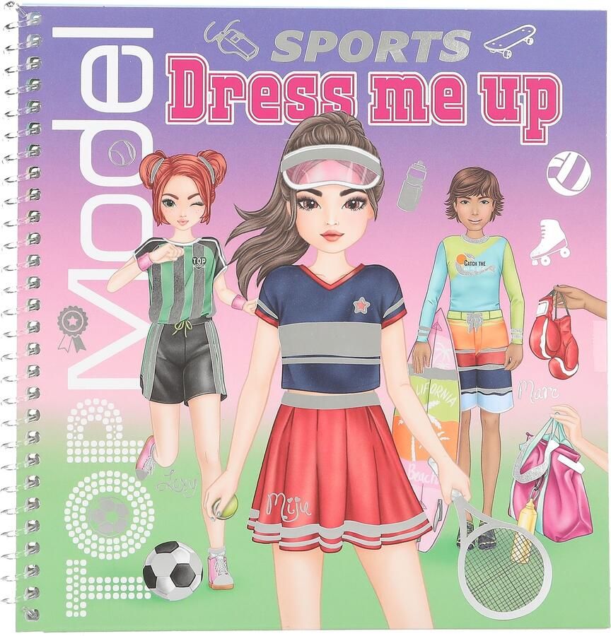 Coppens TOPModel Dress Me Up Stickerbook Sports