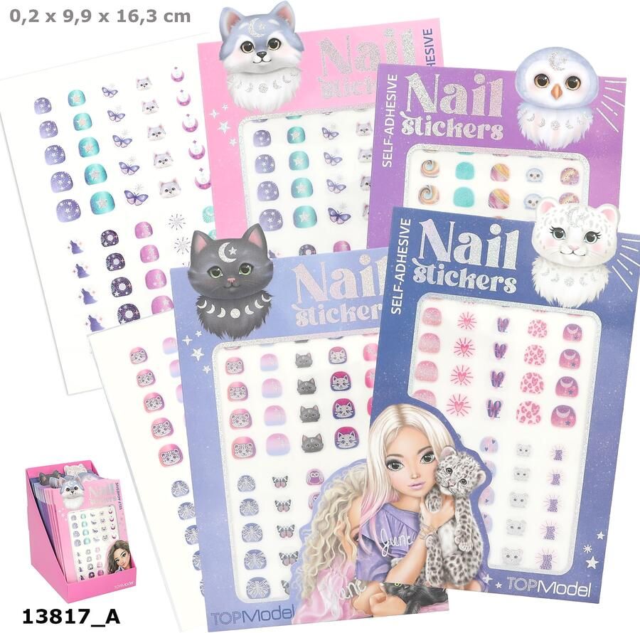 Coppens TOPModel zelfklevende nagelstickers BEAUTY and ME