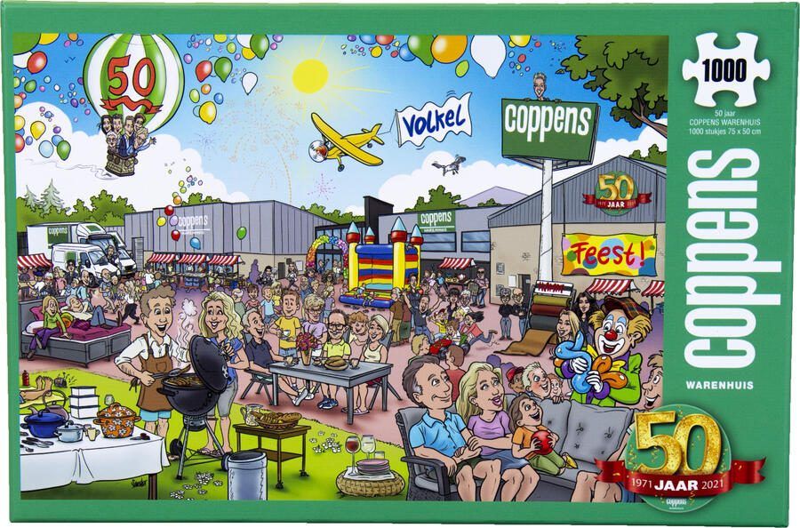 Coppens Warenhuis puzzel 50 jarig jubileum 1000 stukjes