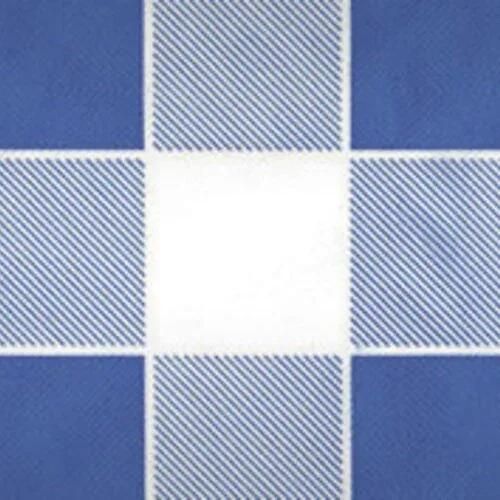 Coppens Wicotex damastpapier op rol 118 cm x 10 m ruit blauw