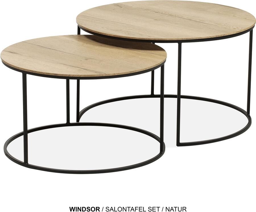 Coppens Windsor salontafel set lamulux