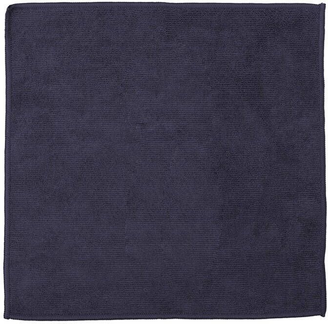 DDDDD 6x Microvezeldoek Billie 30x30 cm Blauw Set van 6 stuks - Foto 2