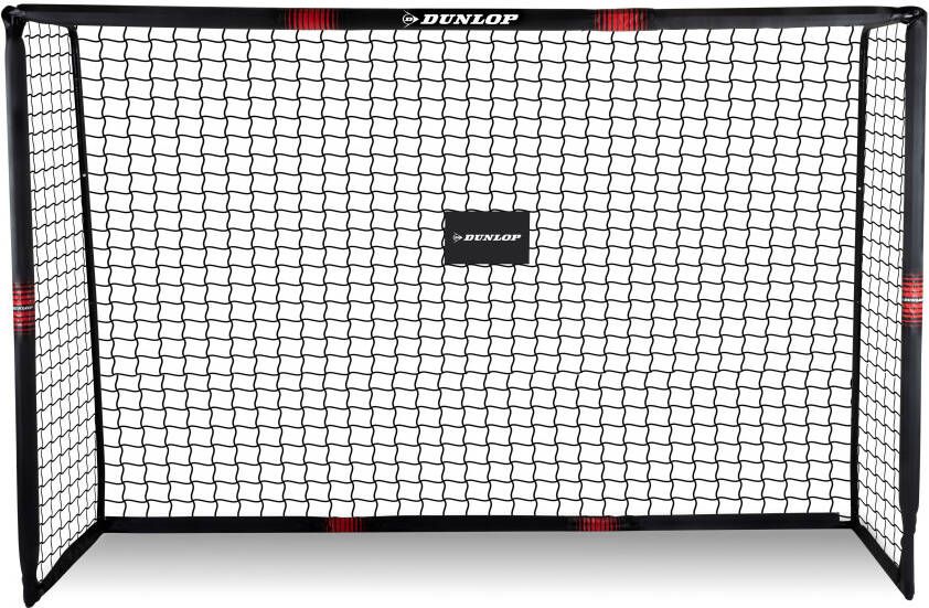 Dunlop Voetbaldoel 240 x 160 x 85 cm Metaal Voetbaltrainingsmateriaal voor alle leeftijden Makkelijke Montage