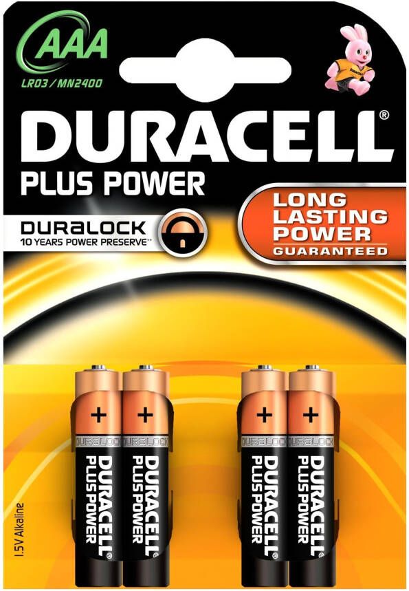 Coppens Duracell AAA batterijen 4stuks