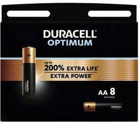 Coppens Duracell Optimum Alkaline AA 8 pack LR6