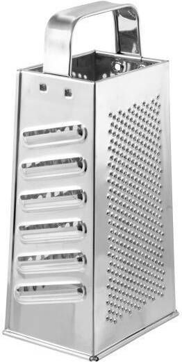 Coppens Fackelmann Food&More blok rasp zilver
