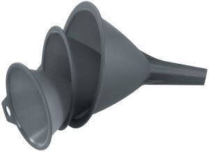 Coppens Fackelmann food&more trechter grijs set van 3