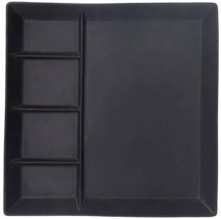 Coppens Fonduebord 24 5 x 24 5 cm zwart