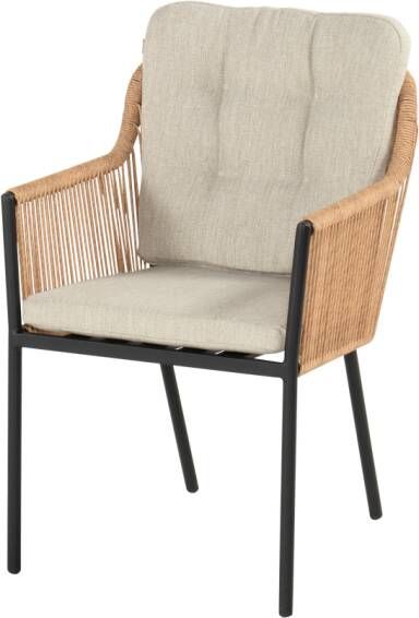 Coppens Hartman Cairo dining tuinstoel xerix met kussens