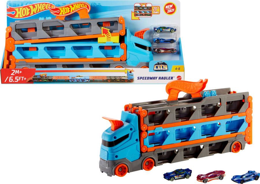 Coppens HotWheels 2 in 1 racebaan transporter