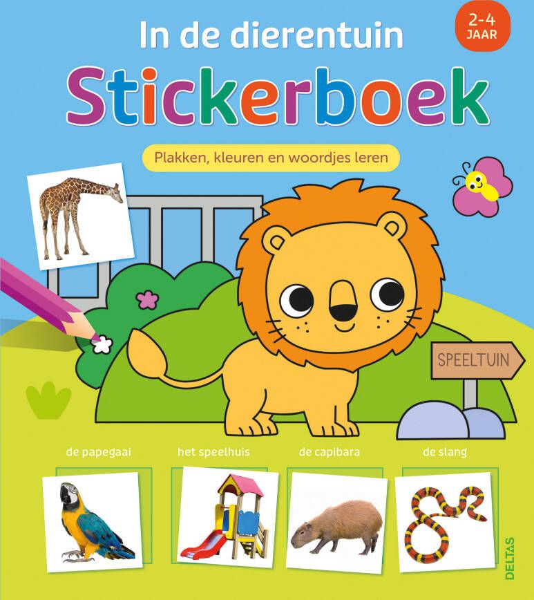 Coppens In de dierentuin stickerboek