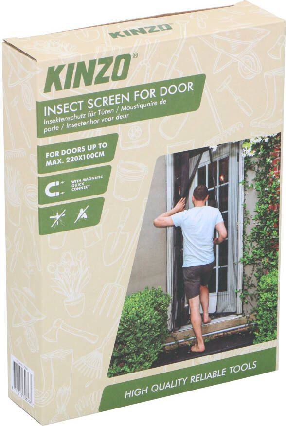 Coppens Insectenscherm voor deurg eschikt tot 220x100 cm