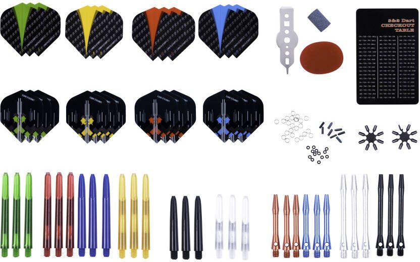 Longfield Darts-set junior staal 141-delig