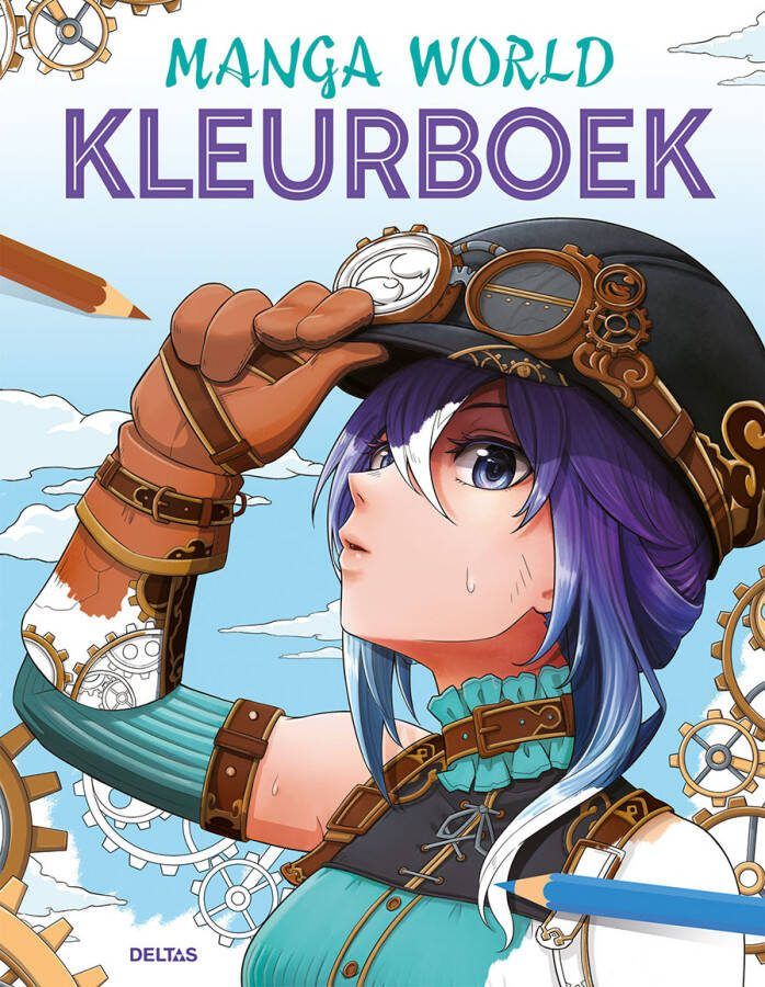 Coppens Manga World Kleurboek