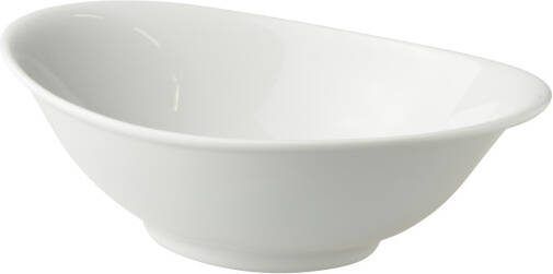 Coppens Palmer schaal white delight 70 cl wit porselein