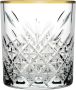 Coppens Pasabahce Tumbler met gouden rand Timeless 35.5 cl Transparant Goud Luxe drinkglas voor stijlvolle gelegenheden - Thumbnail 2