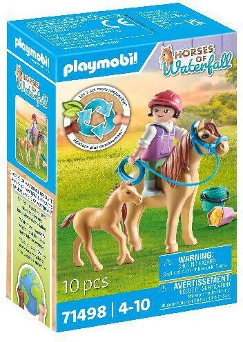 Coppens Playmobil Horses of waterfall 71498 kind met pony en veulen