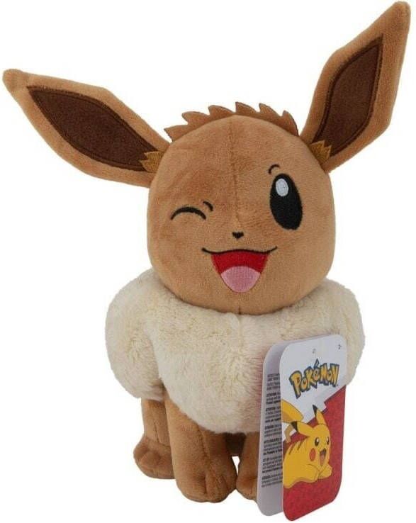 Pokémon Knuffel Knipogende Eevee 20 cm