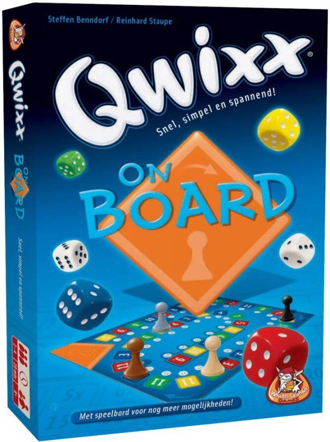 White Goblin Games dobbelspel Qwixx On Board (NL) 13-delig