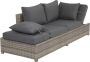 Lesliliving Lesli Living Roma loungebank wicker 210x80cm Cloud 2 personen - Thumbnail 2