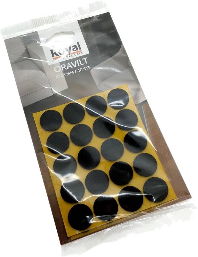 Coppens Royal Furniture Care Oravilt Vilt 22mm 40 stuks bruin