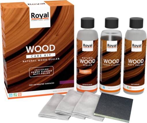 Coppens Royal Furniture Care Wood care kit natural wood sealer