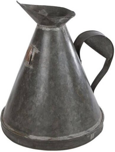 Coppens Schenkkan Jug L antiek zwart metaal 5ltr 30x27x32cm