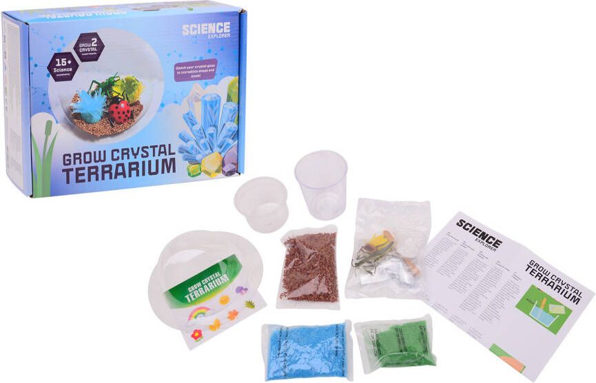 Coppens Science expolorer maak je eigen crystal terrarium