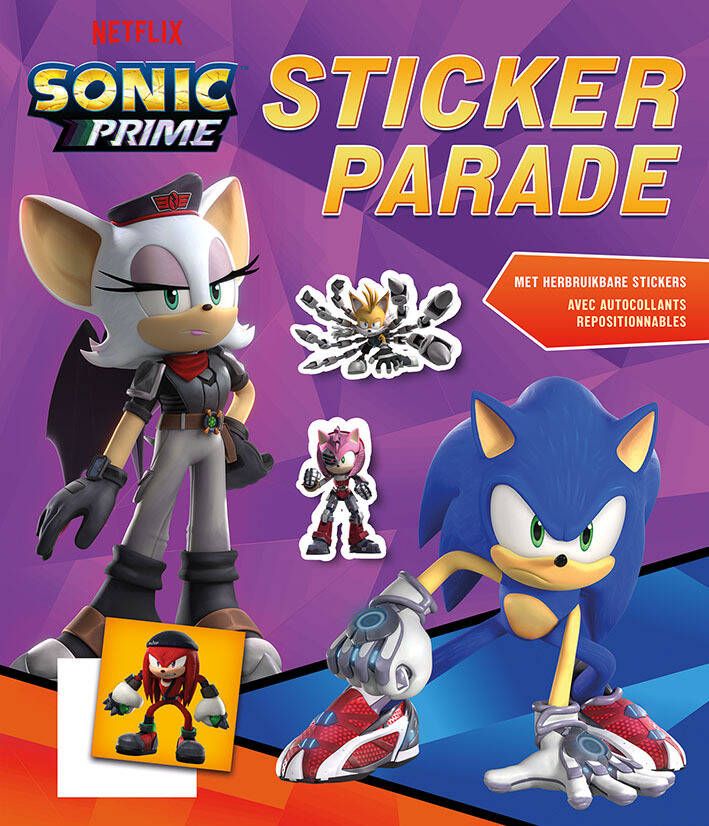 Coppens Sonic Prime Sticker Parade