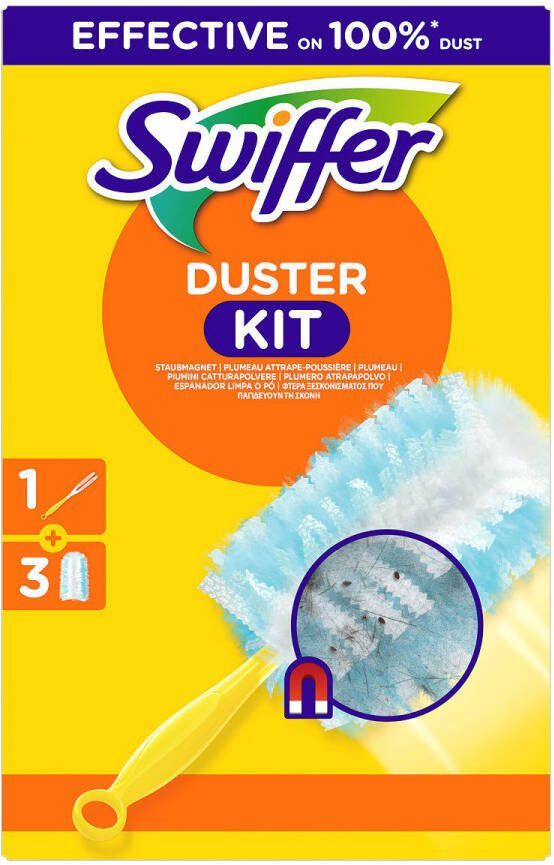 Coppens Swiffer duster starterkit incl. 3 navullingen