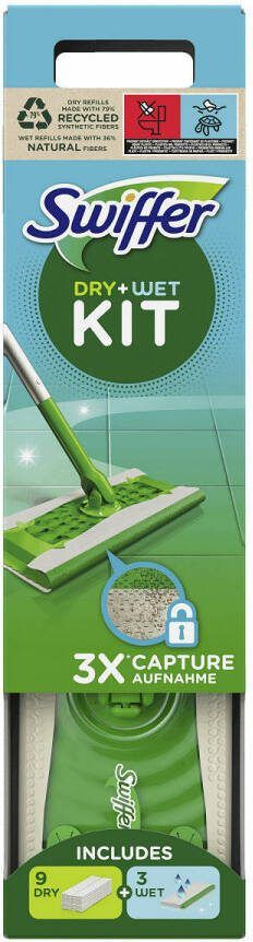 Coppens Swiffer sweeper starterskit incl. navullingen 9+3 stuks