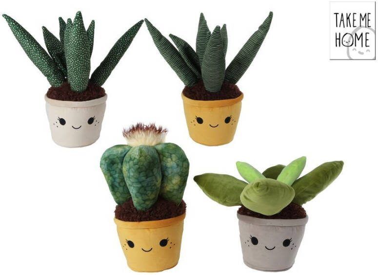 Coppens Take Me Home plant pluche XL 4 ass 45 cm