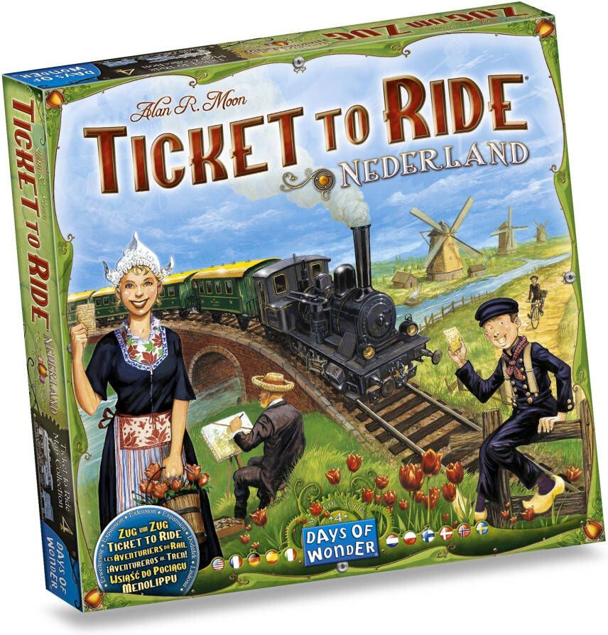 Days of Wonder Ticket to Ride nederland uitbreidingsspel