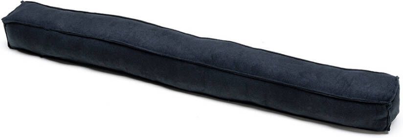 Wicotex -Tochtstopper Deur vierkant 8x8x90cm Tochtrol kleur zwart -Tochtrol extra verzwaard met zand