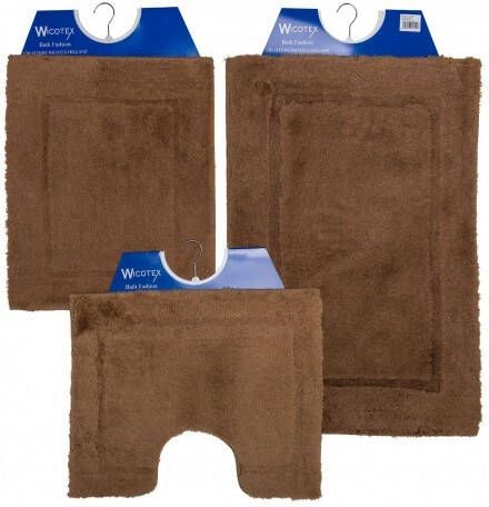 Coppens Toiletmat taupe 50x60 cm