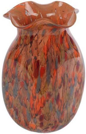 Coppens Vaas Imme S amber multicolor glas
