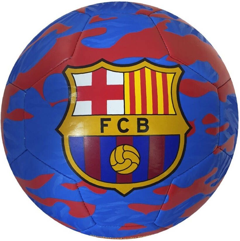 Coppens Voetbal FC Barcelona groot blauw rood camo