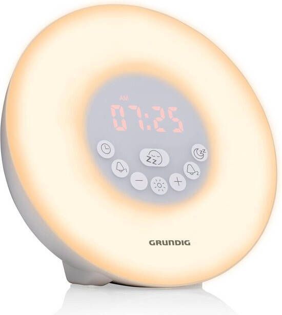 Coppens Wekker wake up light met bluetooth speaker