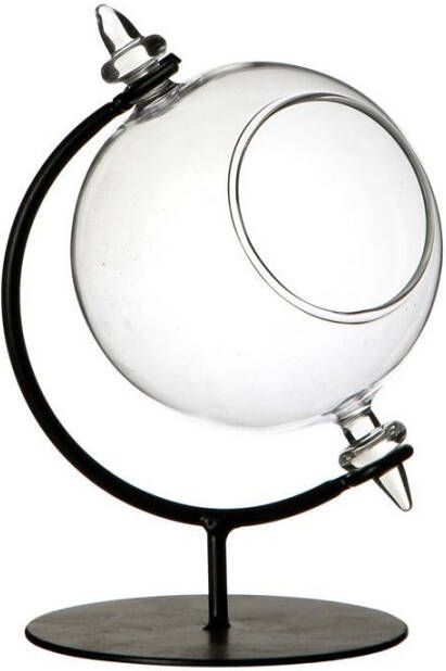Coppens Wereldbol Glas 14cm Voor Theelichtje