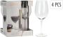 Excellent Houseware Set van 4x stuks wijnglazen glas 540 ml Wijnglazen - Thumbnail 2
